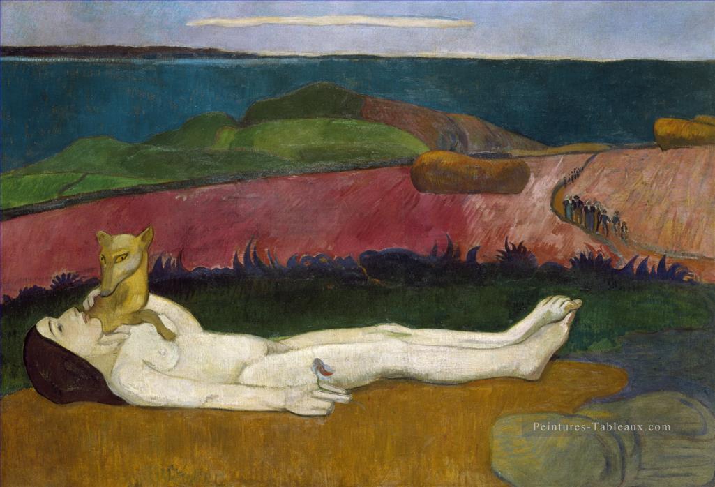 The Loss of Virginity Paul Gauguin Peintures à l'huile